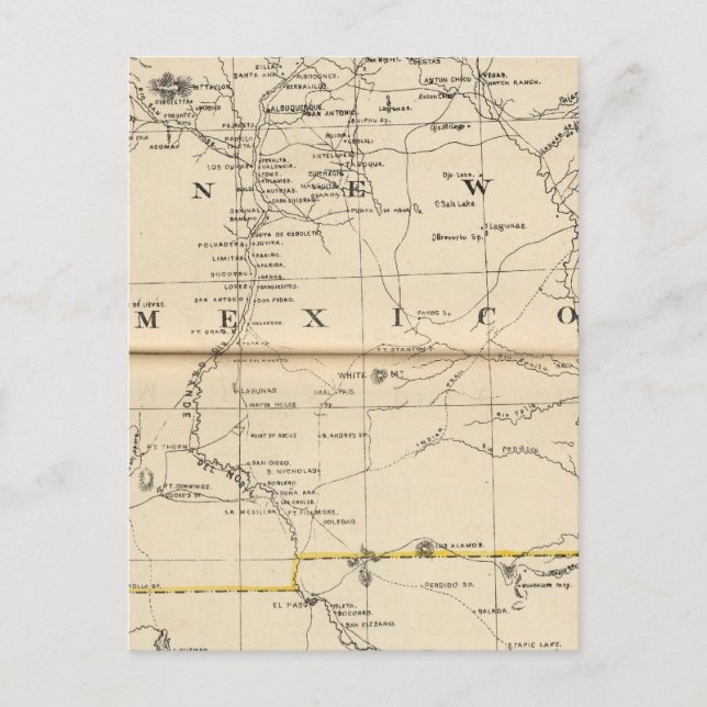 Carte Postale Nouveau-Mexique 3 (Devant)