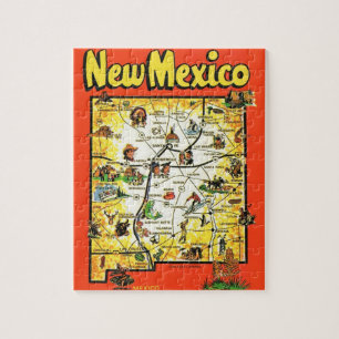 Carte postale Nouveau Mexique Jigsaw Puzzle