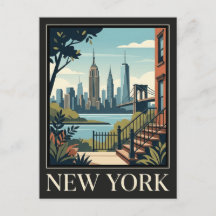 Nouveau Voyage Rétro Vintage à New York