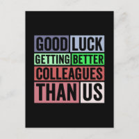 Nouvel Emploi Drôle | Adieu Collègue de Travail qu