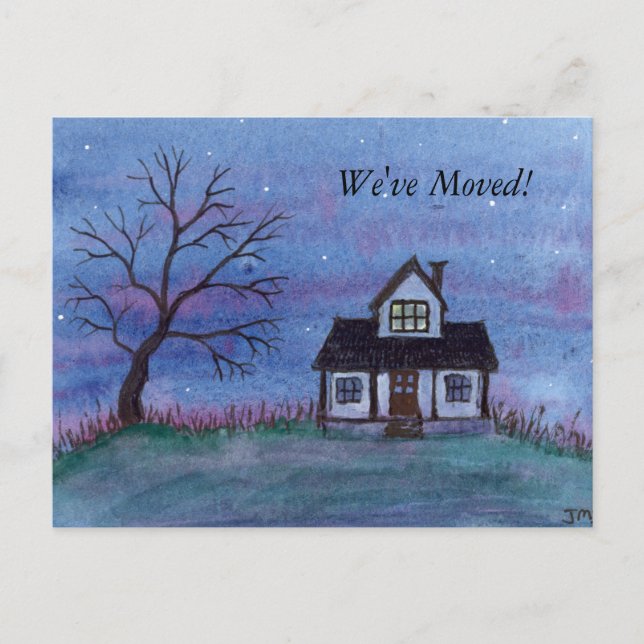Carte Postale Nouvelle adresse (Devant)