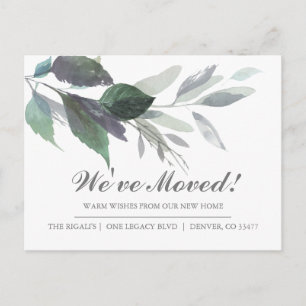 Carte Postale Nouvelle adresse Changement d'adresse Faire-part d