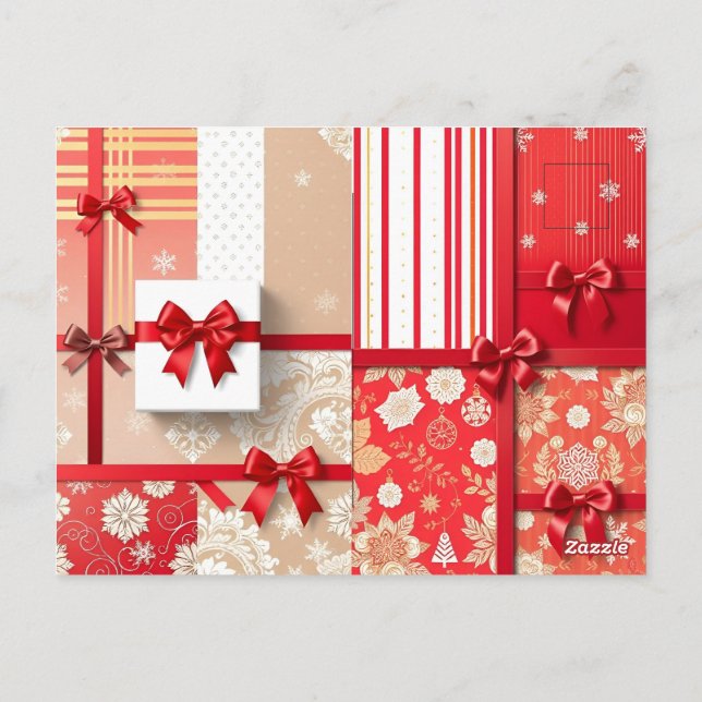 carte postale nouvelle année (Dos)