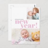 Nouvelle Année Moderne Bébé Fille Rose Photo de Na