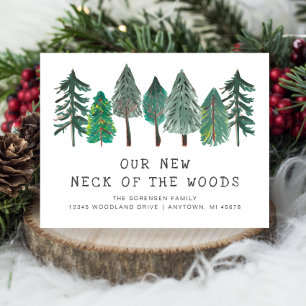 Carte Postale Nouvelle annonce de déménagement Neck of the Woods
