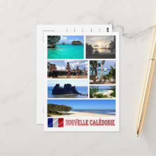 Carte Postale Nouvelle-Calédonie - Mosaïque -