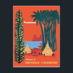 Carte Postale Nouvelle-Calédonie, village au bord de la côte, vi<br><div class="desc">Image parfaite pour votre nouvelle conception d'impression. Cela pourrait être un beau cadeau ou la « touche finale » pour décorer la maison.</div>