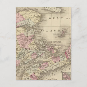 Carte Postale Nouvelle-Écosse, Nouveau-Brunswick, Pr Edward's Id