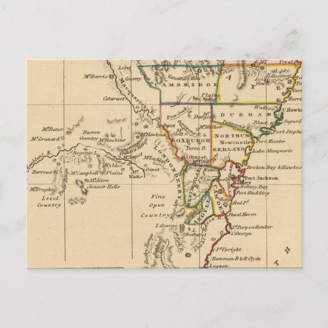 Carte Postale Nouvelle-Galles du Sud (Devant)