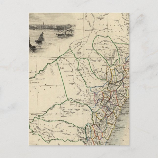 Carte Postale Nouvelle-Galles du Sud (Devant)