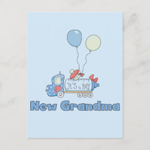 Carte Postale Nouvelle grand-mère de tee-shirts et cadeaux de ca
