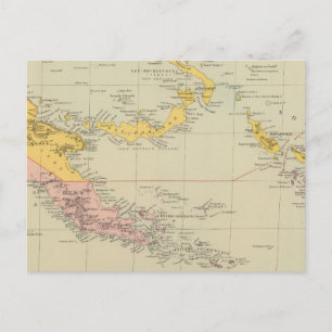 Carte Postale Nouvelle-Guinée et Îles Salomon