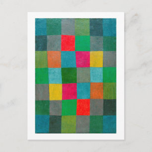Carte Postale Nouvelle harmonie, Paul Klee