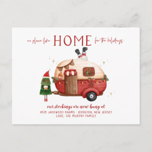 Carte Postale Nouvelle maison pour les fêtes de fin d'année Cart