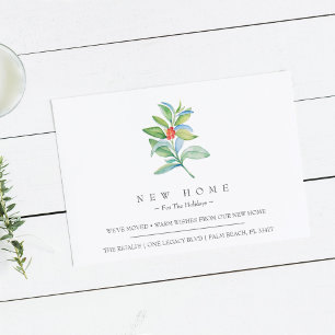 Carte Postale Nouvelle Maison Pour Les Vacances Faire-part En Mo