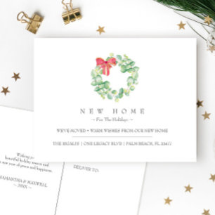 Carte Postale Nouvelle Maison Pour Les Vacances Faire-part En Mo