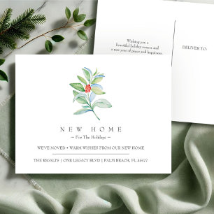 Carte Postale Nouvelle Maison Pour Les Vacances Faire-part En Mo