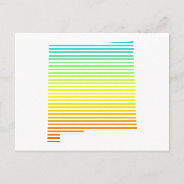 Carte Postale nouvelle mexique refroidissement fondre (Devant)