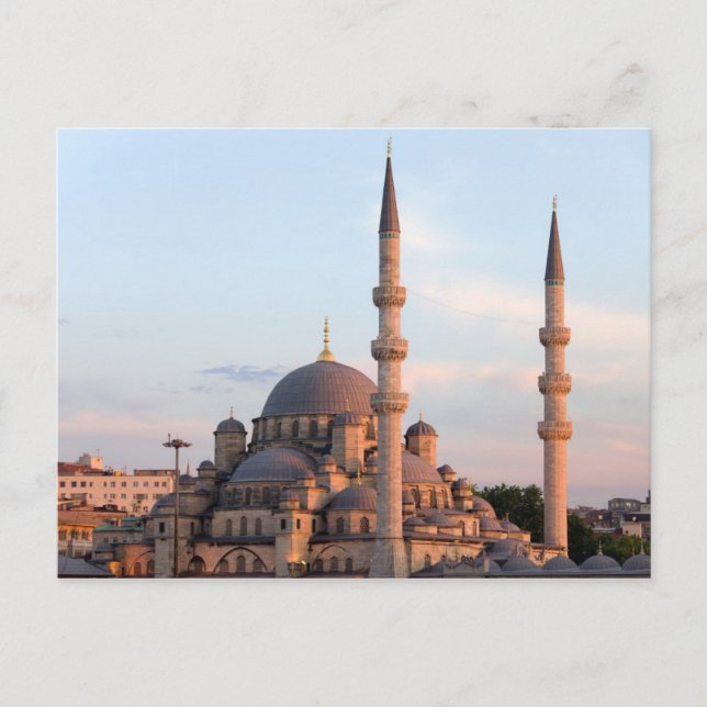 Carte Postale Nouvelle mosquée à Istanbul (Devant)