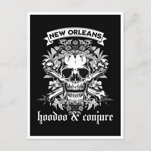 Carte Postale Nouvelle-Orléans : Hoodoo & Conjure (Devant)