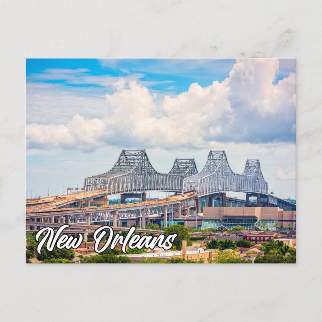 Carte Postale Nouvelle-Orléans, Louisiane, États-Unis (Devant)