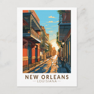 Carte Postale Nouvelle-Orléans Quartier Français de Louisiane Ar