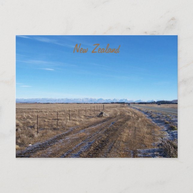 Carte Postale Nouvelle-Zélande (Devant)