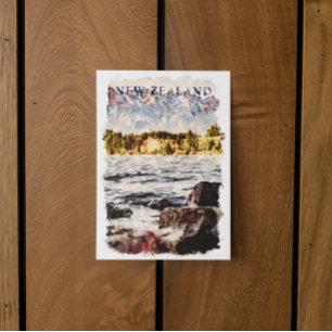 Carte Postale Nouvelle-Zélande Nature Wildlife Travel