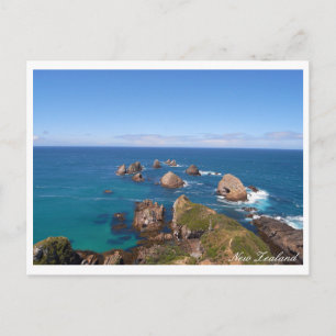 Carte Postale Nouvelle-Zélande, Nugget Point Rock Circle, vacanc