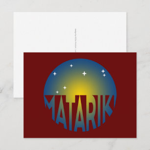 Carte Postale Nouvelle-Zélande Sept Soeurs Maori MATARIKI 2a