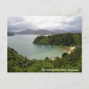 Carte Postale Nouvelle-Zélande Sud