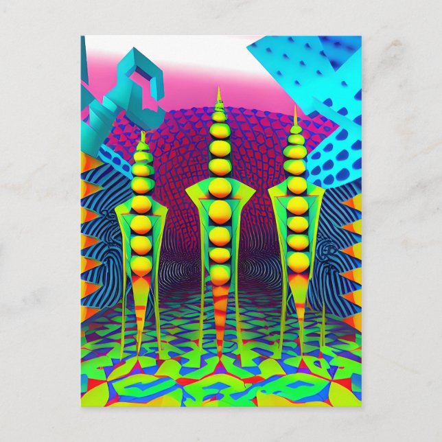 Carte Postale Nouvelles dimensions Beckon - Ken Gage Art (Devant)
