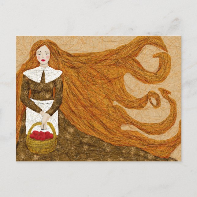 Carte Postale Novembre fille (Devant)