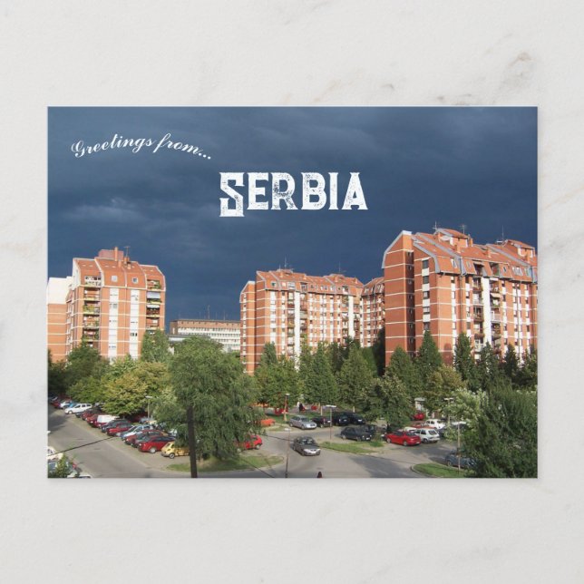 Carte Postale Novi Sad Serbie (Devant)