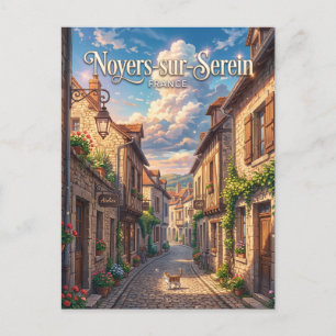 Carte Postale Noyers-sur-Serein Allée France