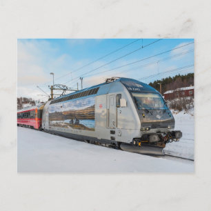 Carte Postale NSB El. 18 2242 locomotive électrique à Dombaas