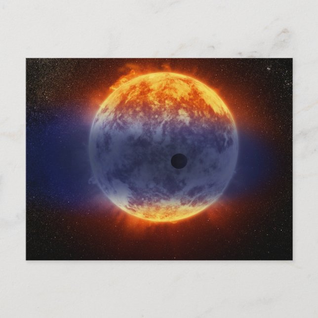 Carte Postale Nuage De Gaz Hydrogène Au Large De L'Exoplanète Gj (Devant)