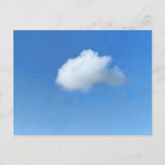 Carte Postale Nuage solitaire