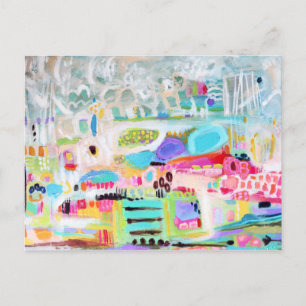 Carte Postale Nuages Abstraits