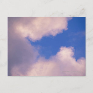 Carte Postale Nuages ageux contre ciel bleu