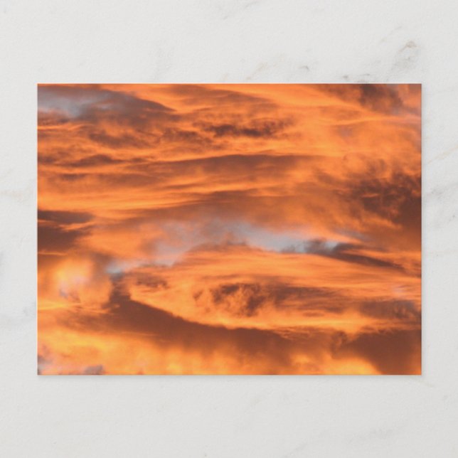 Carte postale Nuages couchés (Devant)