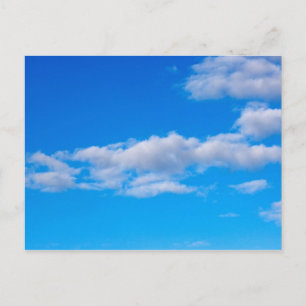 Carte Postale nuages cumulus au-dessus de l'Antarctique occident