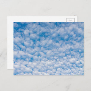 Carte Postale Nuages de bulles dans le ciel bleu Nature Photo Ma