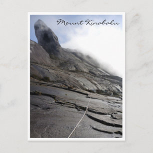 Carte Postale nuages de corde de Kinabalu