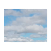 Carte postale Nuages de crème écaillée