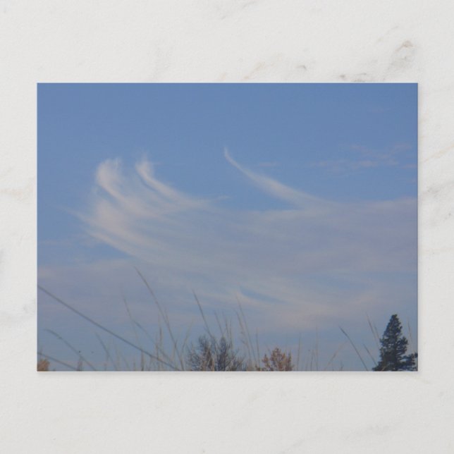 Carte postale Nuages de danse Whimsical (Devant)