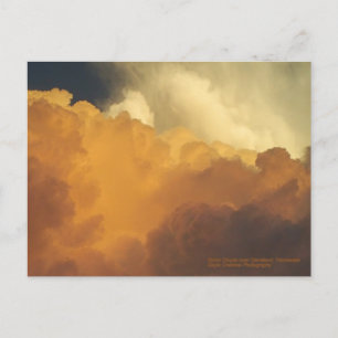 Carte Postale Nuages de tempête au-dessus de Cleveland, Tennesse
