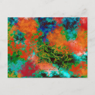 CARTE POSTALE NUAGES DE TEMPÊTE D'ÉTÉ 13