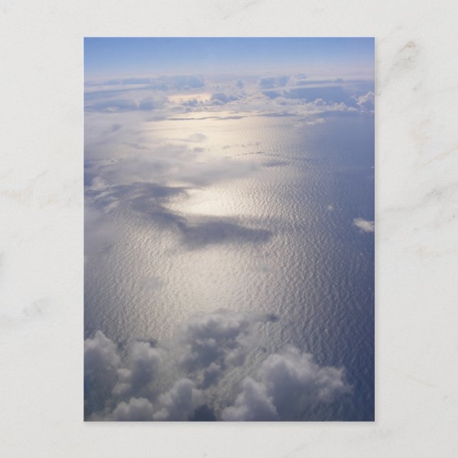 Carte postale Nuages (Design 3) (Devant)