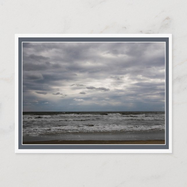 Carte Postale Nuages Et Surf (Devant)
